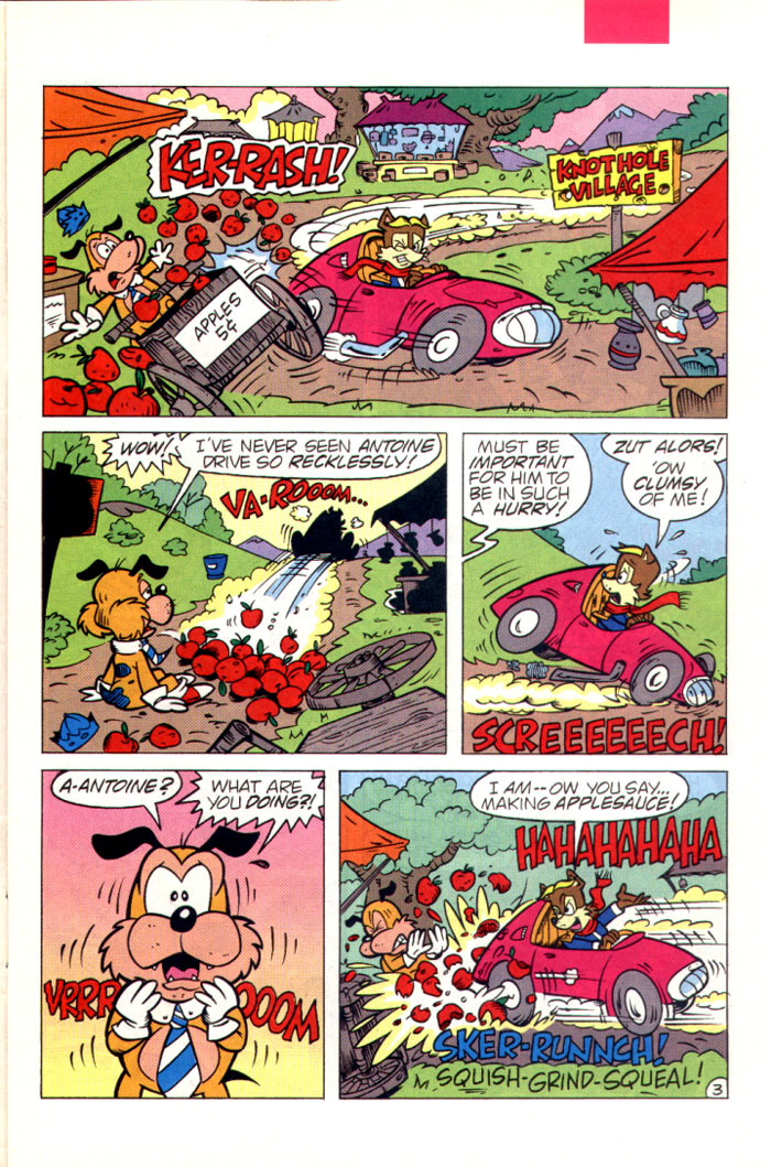 Sonic - Archie Adventure Series July 1995 Page 3